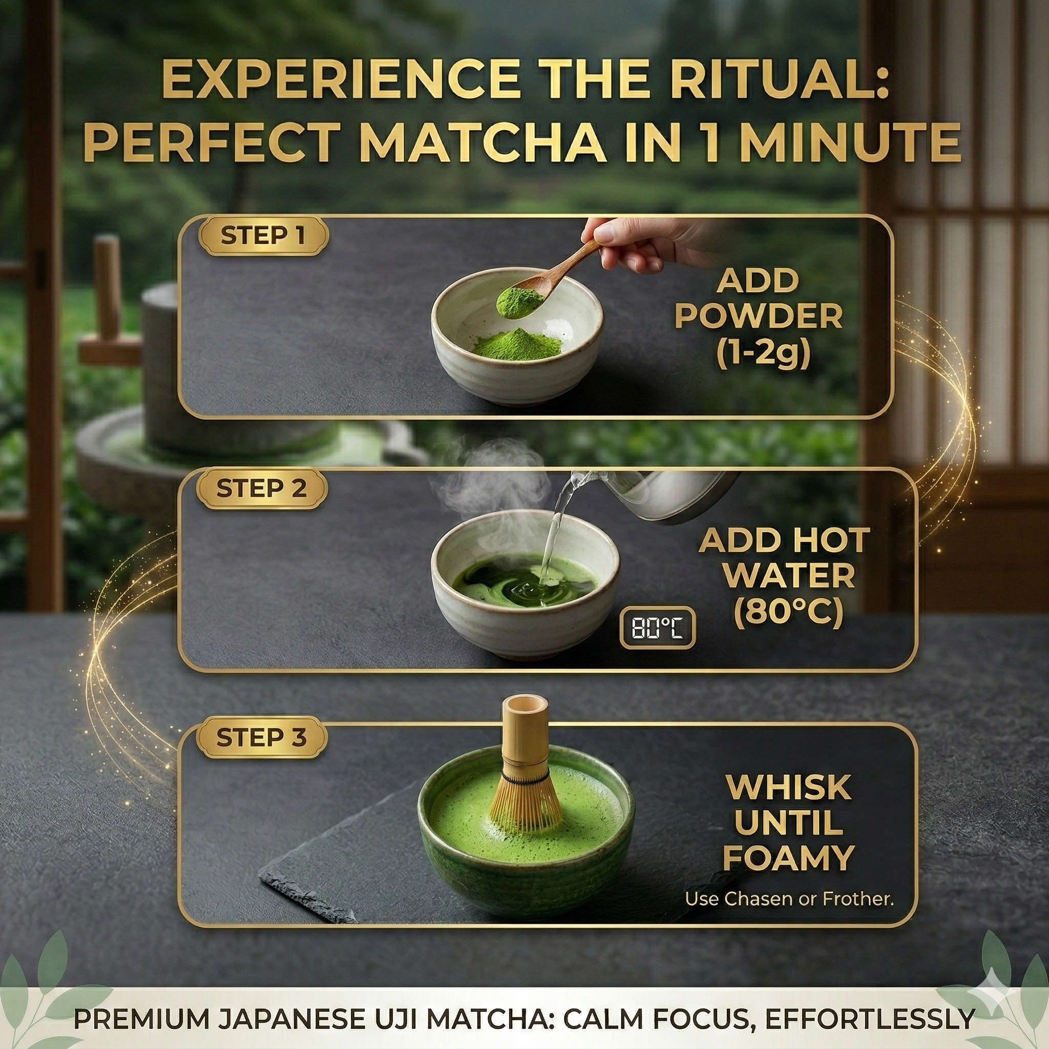 Premium Matcha Ceremonial Grade thumbnail 5