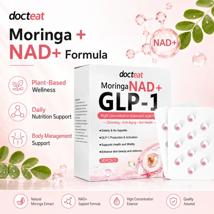 docteat Moringa NAD+ liquid-pill listing